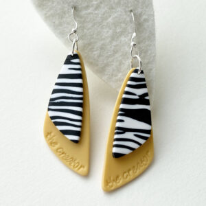Örhänge Zebra