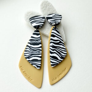 Örhänge Zebra