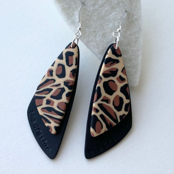 Örhänge Leopard