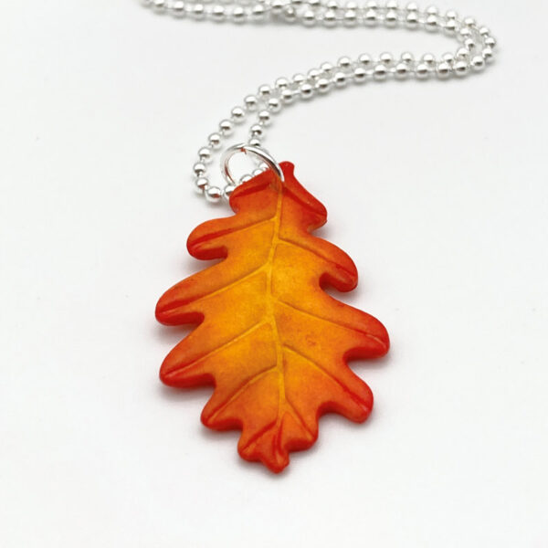 The Artist - Halsband - Eklöv Orange Liten