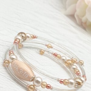 Armband koppar Joh 3:16