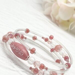 Armband rosa Jes 41:10